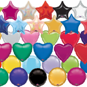 45cm Solid Colour Foil Balloon
