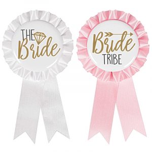 The Bride Tribe Badge 8pk