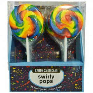 Swirly Pops 10pk Rainbow