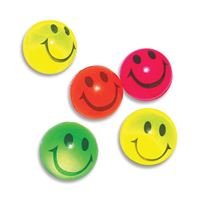 Smiley Bouncy Balls 5pcs
