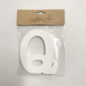 Craft Wood Letter "Q"