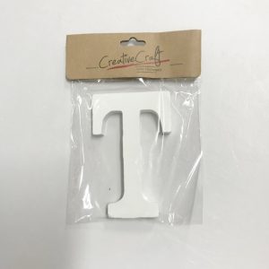 Craft Wood Letter "T"