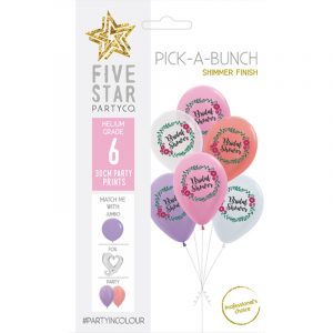 Bridal Shower Balloons 6pk