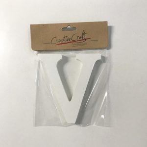 Craft Wood Letter "V"