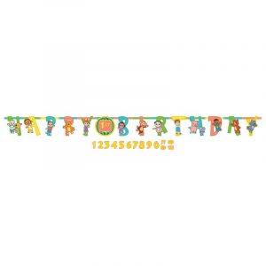 Cocomelon Jumbo Add an Age-An-Age Letter Banner