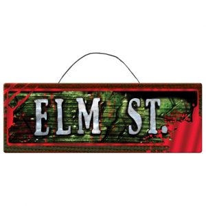NIGHTMARE ON ELM STREET SIGN MDF