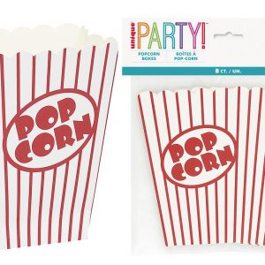 Popcorn Boxes 8pcs Small