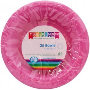 Snack Bowls Magenta 20pk 180mm
