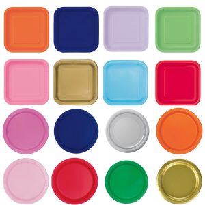 Round Snack Plate