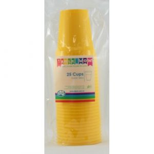 Yellow Cups 285ml (20pk)