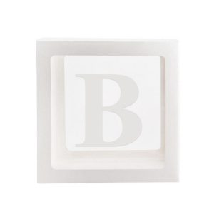 “B” Letter Sticker