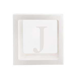 “J” Letter Sticker