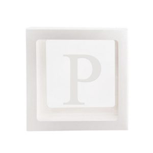 “P” Letter Sticker