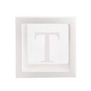 “T” Letter Sticker
