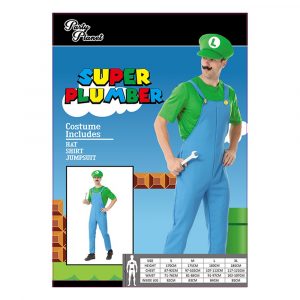 LUIGI - MAN PLUMBER: INCLUDING HAT, SHIRT, JUMPSUIT